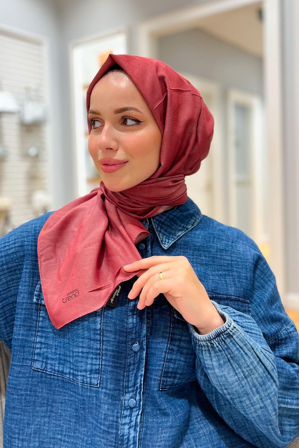 Armine Düz Renk, Pamuklu Seher Şal - 3'lü Set