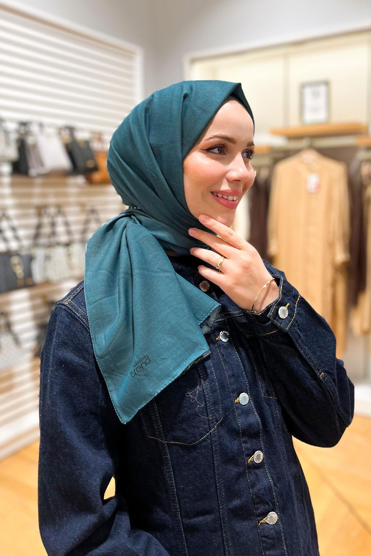 Armine Düz Renk, Pamuklu Seher Şal - 3'lü Set