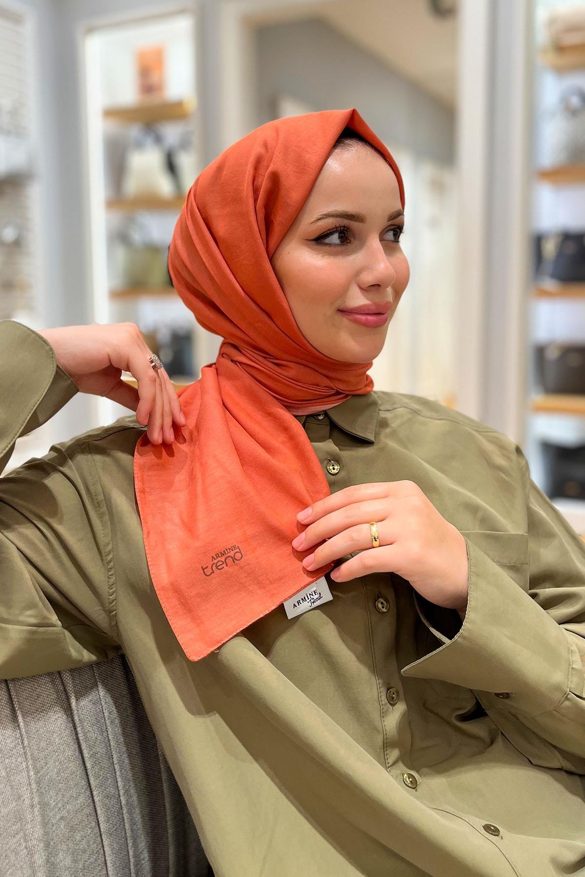 Armine Düz Renk, Pamuklu Seher Şal - 3'lü Set