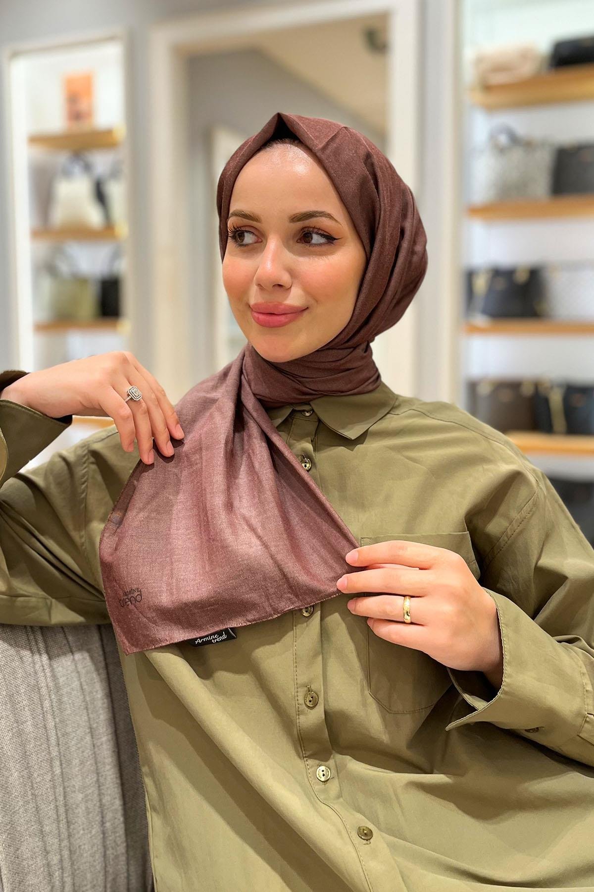 Armine Düz Renk, Pamuklu Seher Şal - 3'lü Set