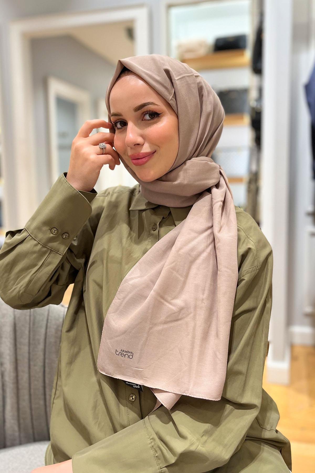 Armine Düz Renk, Pamuklu Seher Şal - 3'lü Set