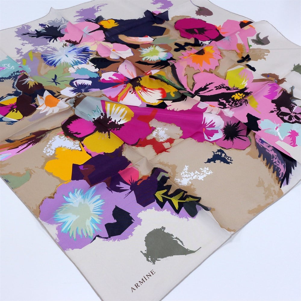 Armine Habotay Yazlık İpek Eşarp - 8304D 31