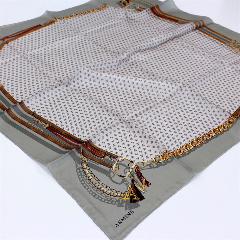 Armine Habotay Yazlık İpek Eşarp - 8314D 37