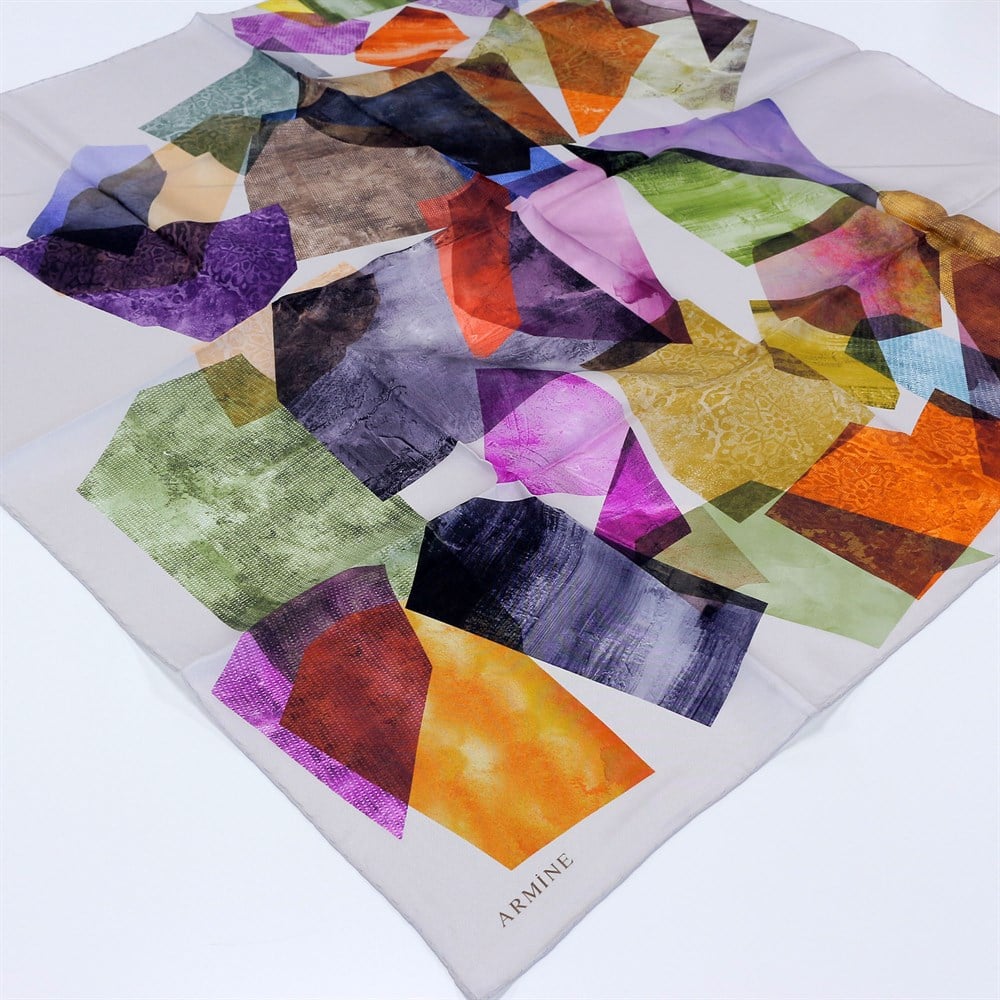 Armine Habotay Yazlık İpek Eşarp - 8315D 33