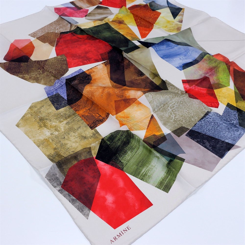 Armine Habotay Yazlık İpek Eşarp - 8315D 37