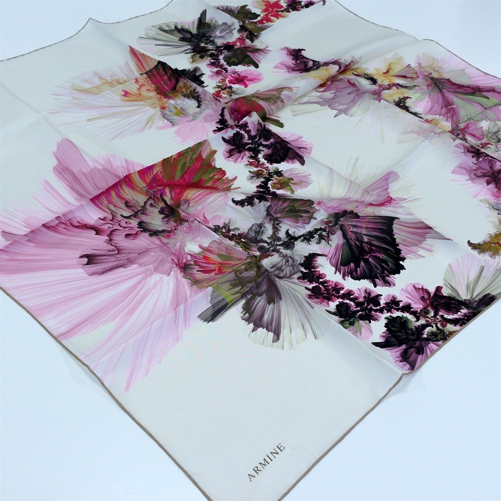 Armine Habotay Yazlık İpek Eşarp - 8337D 03