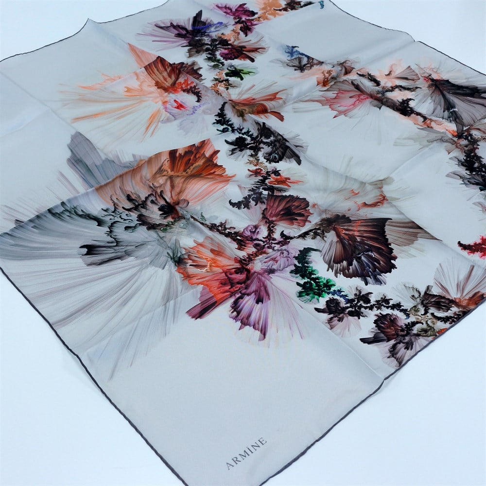 Armine Habotay Yazlık İpek Eşarp - 8337D 20