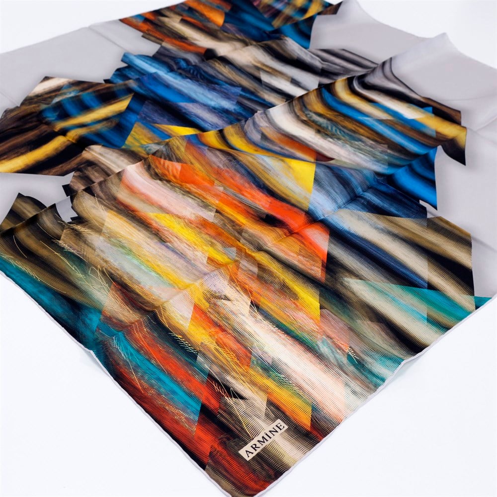 Armine Habotay Yazlık İpek Eşarp - 8339D 32