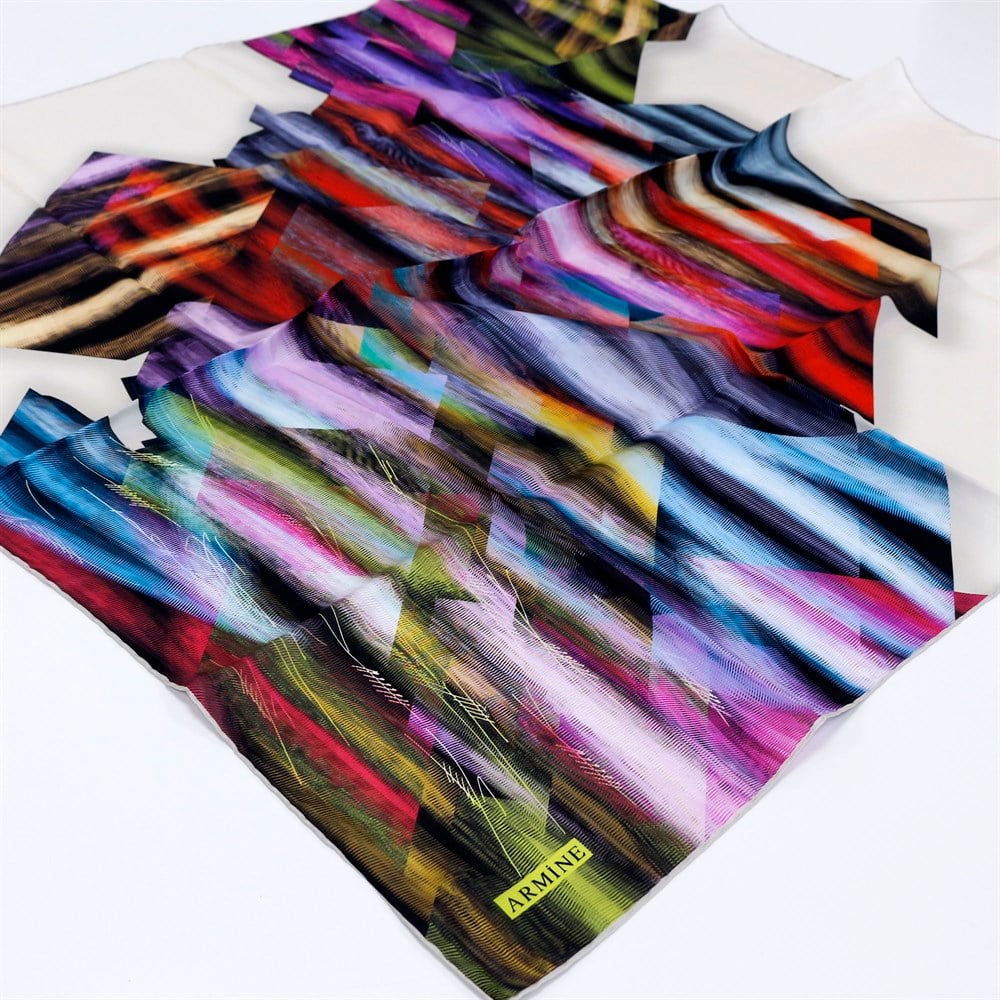 Armine Habotay Yazlık İpek Eşarp - 8339D 39