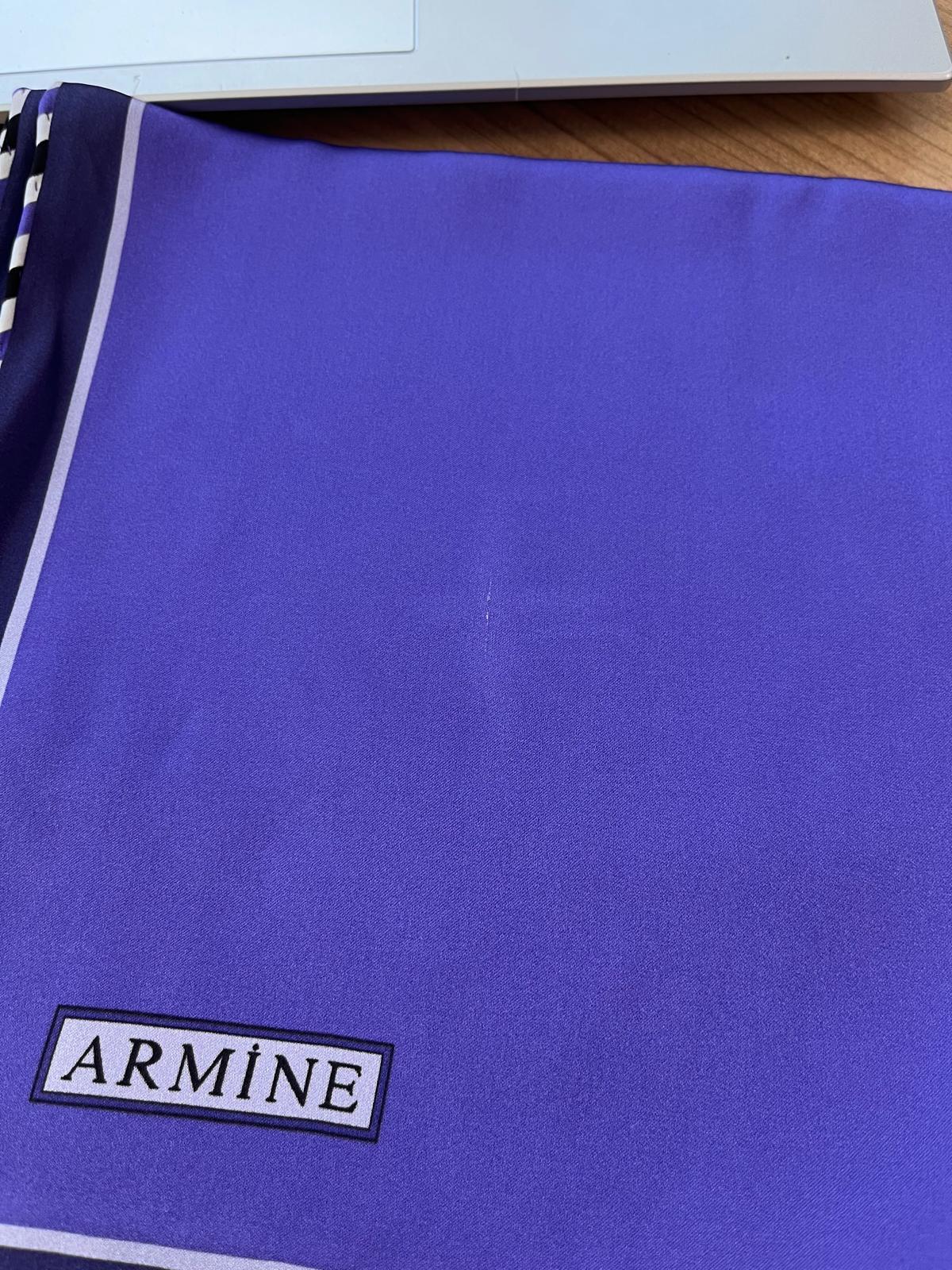 Armine Hafif Defolu İpek Eşarp 8966D-53 - Sura - B582