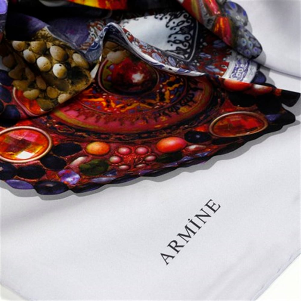 Armine Silk Scarf - 7405D 83 - Satin