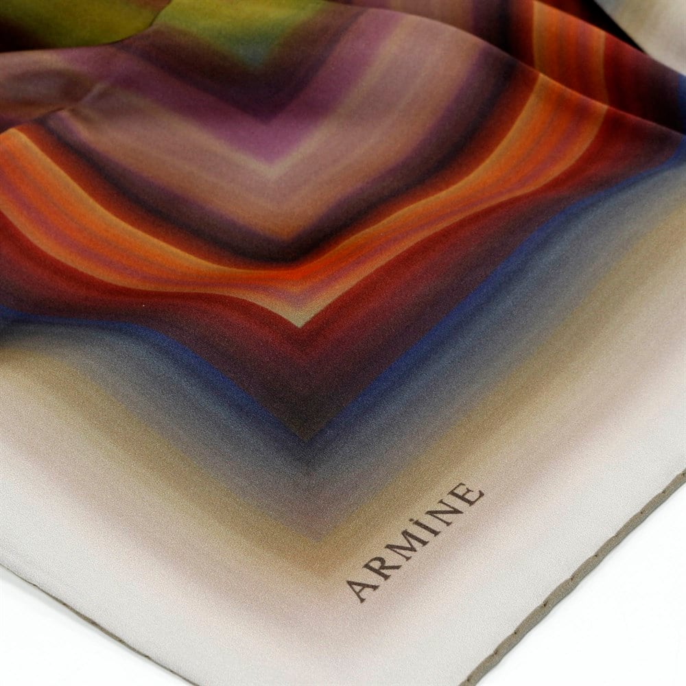 Armine Silk Scarf - 8237D 02 - Satin