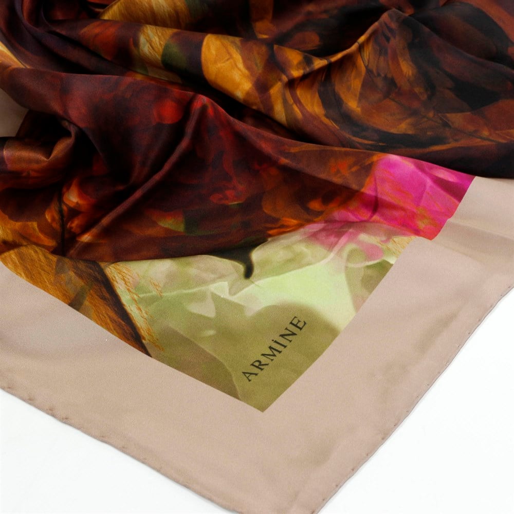 Armine Silk Scarf - 7686D 22 - Satin