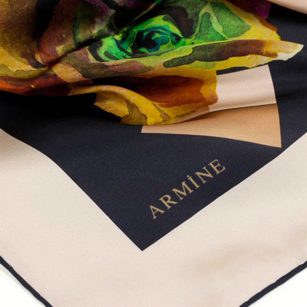 Armine Silk Scarf - 7630D 22 - Satin
