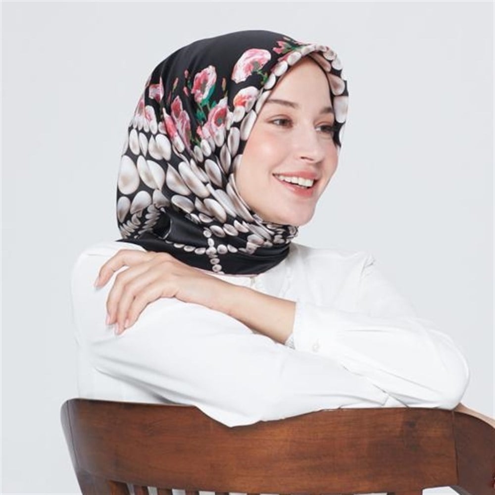 Armine İpek Eşarp - Nostalji Serisi - 3885D 03 - Sura