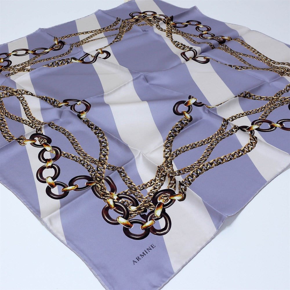 Armine İpek Eşarp - Nostalji Serisi - 7832D 42 - Tivil