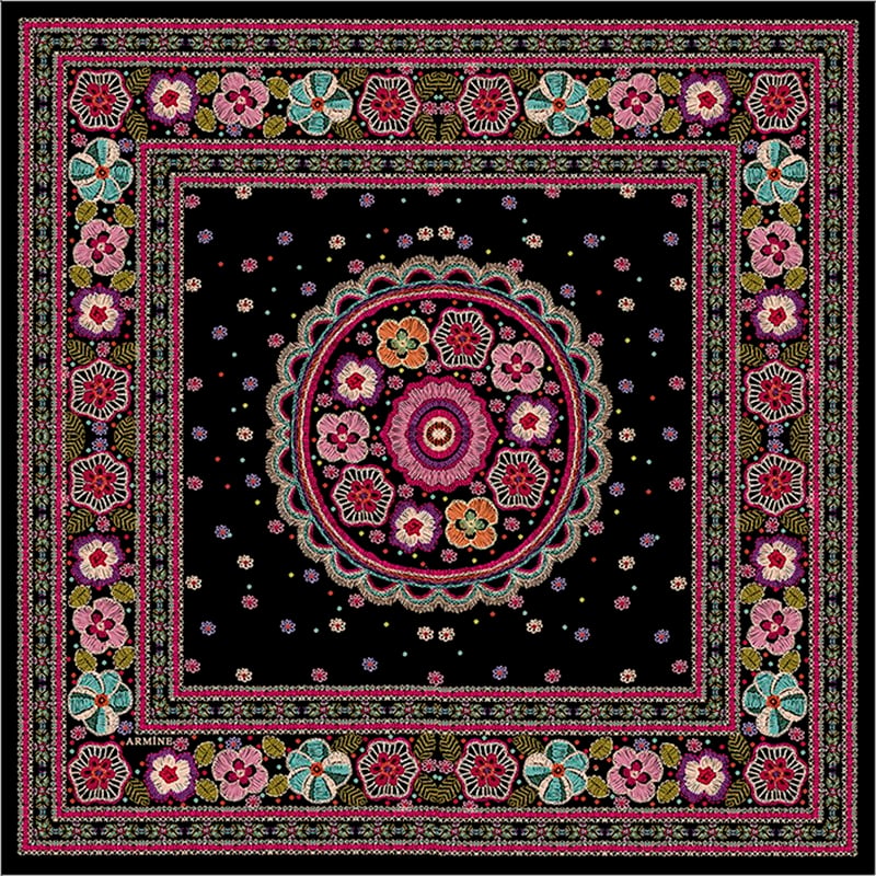 Armine İpek Eşarp 2017/2018 Sonbahar Kış - 7866D 09 - Tivil - Sezon Kapağı