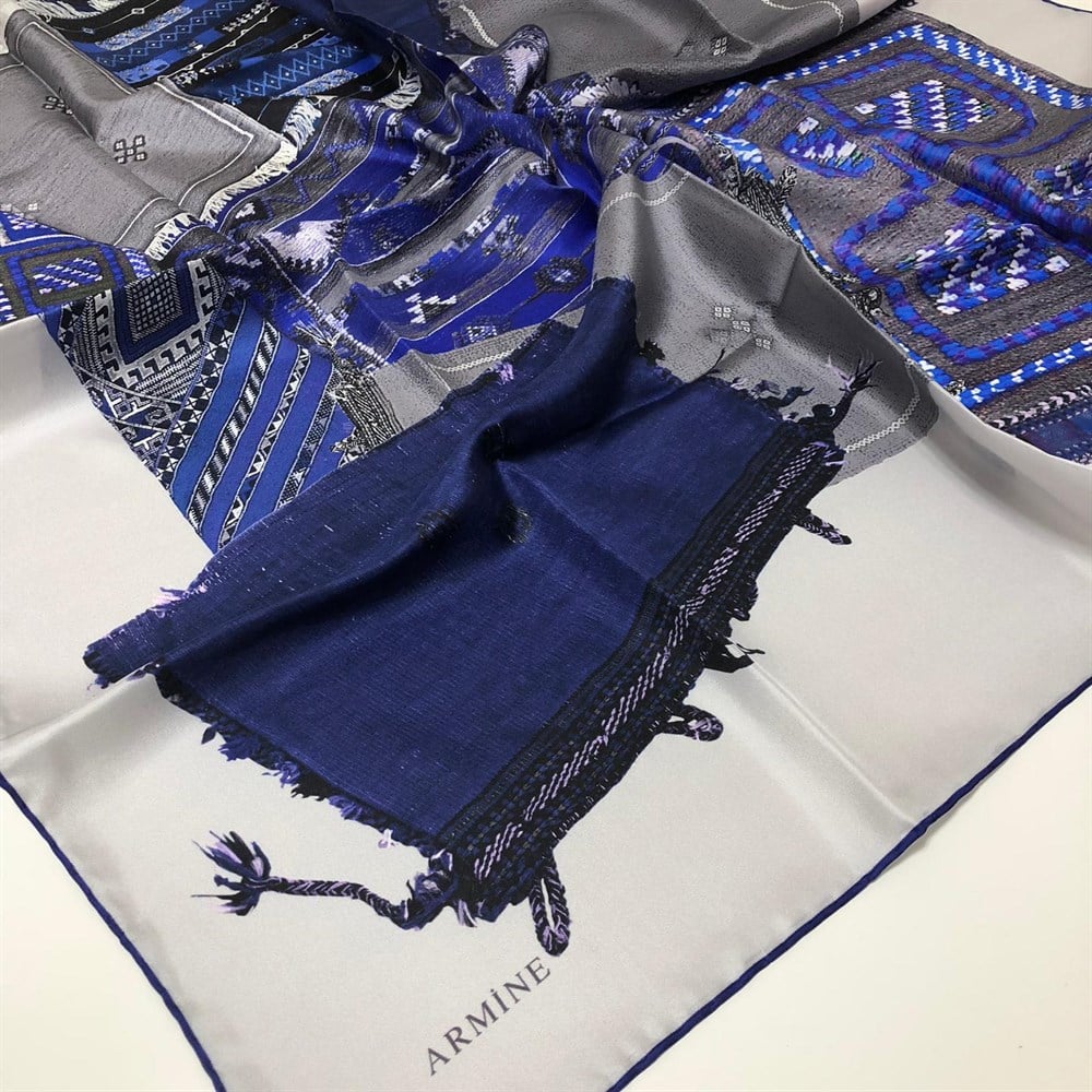 Armine İpek Eşarp 2017/2018 Sonbahar Kış - 7840D 07 - Tivil