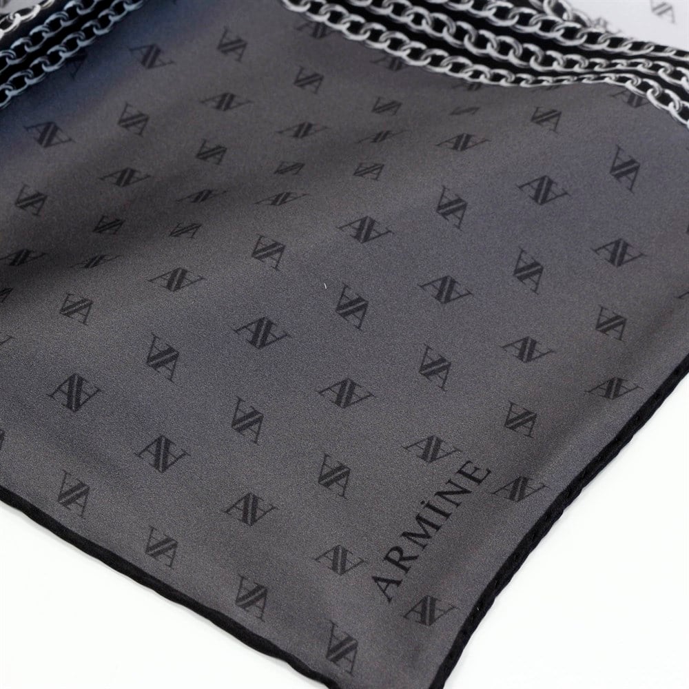 Armine Silk Scarf - 8113D 08 - Twill