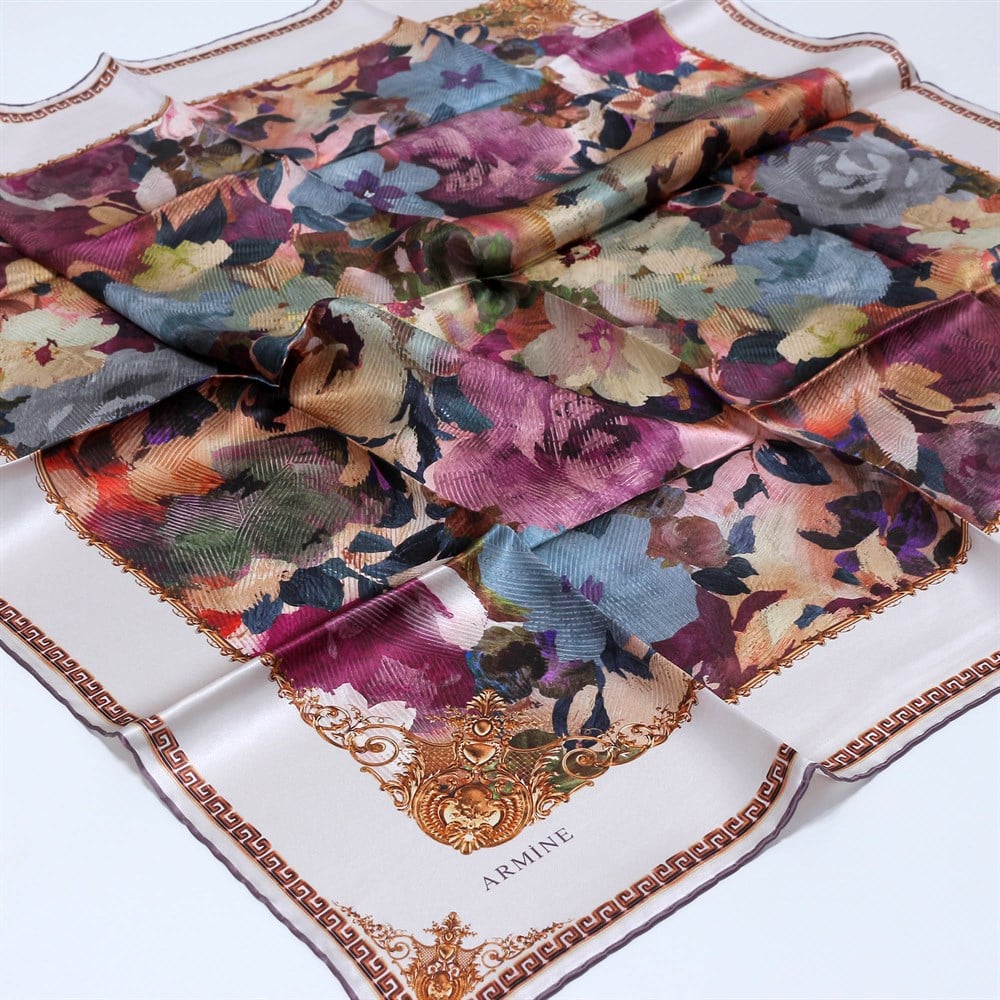 Armine İpek Eşarp 2019 İlkbahar-Yaz - 8109D 38 - Sura
