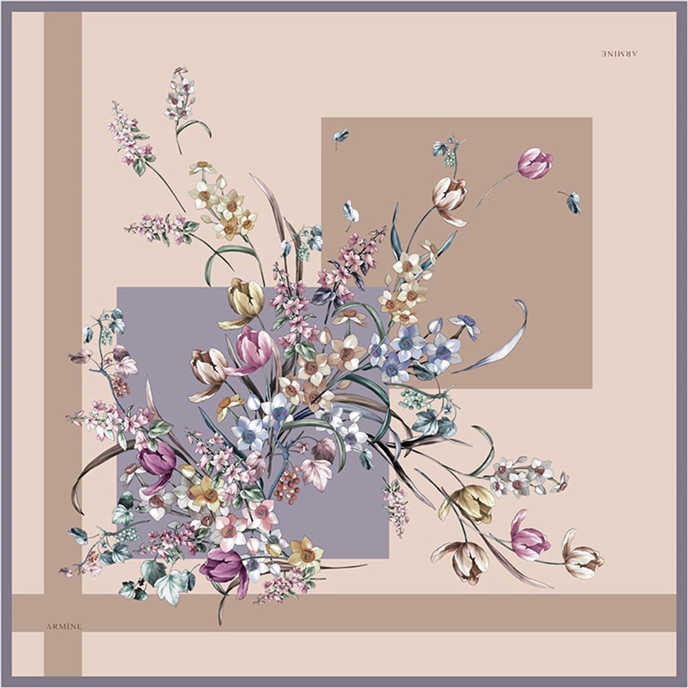 Armine İpek Eşarp 2019 İlkbahar-Yaz - 8133D 07 - Sura