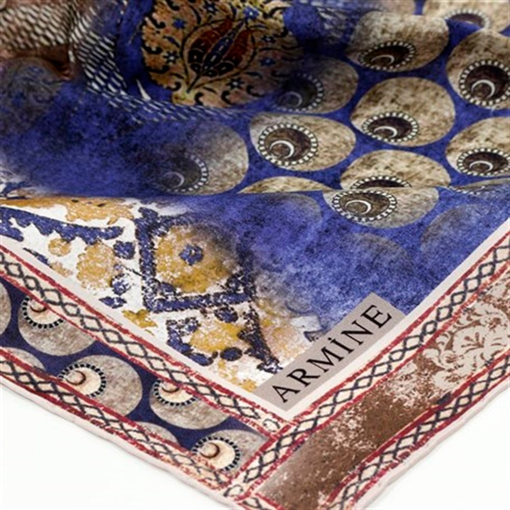 Armine Silk Scarf - 8216D 33 - Satin