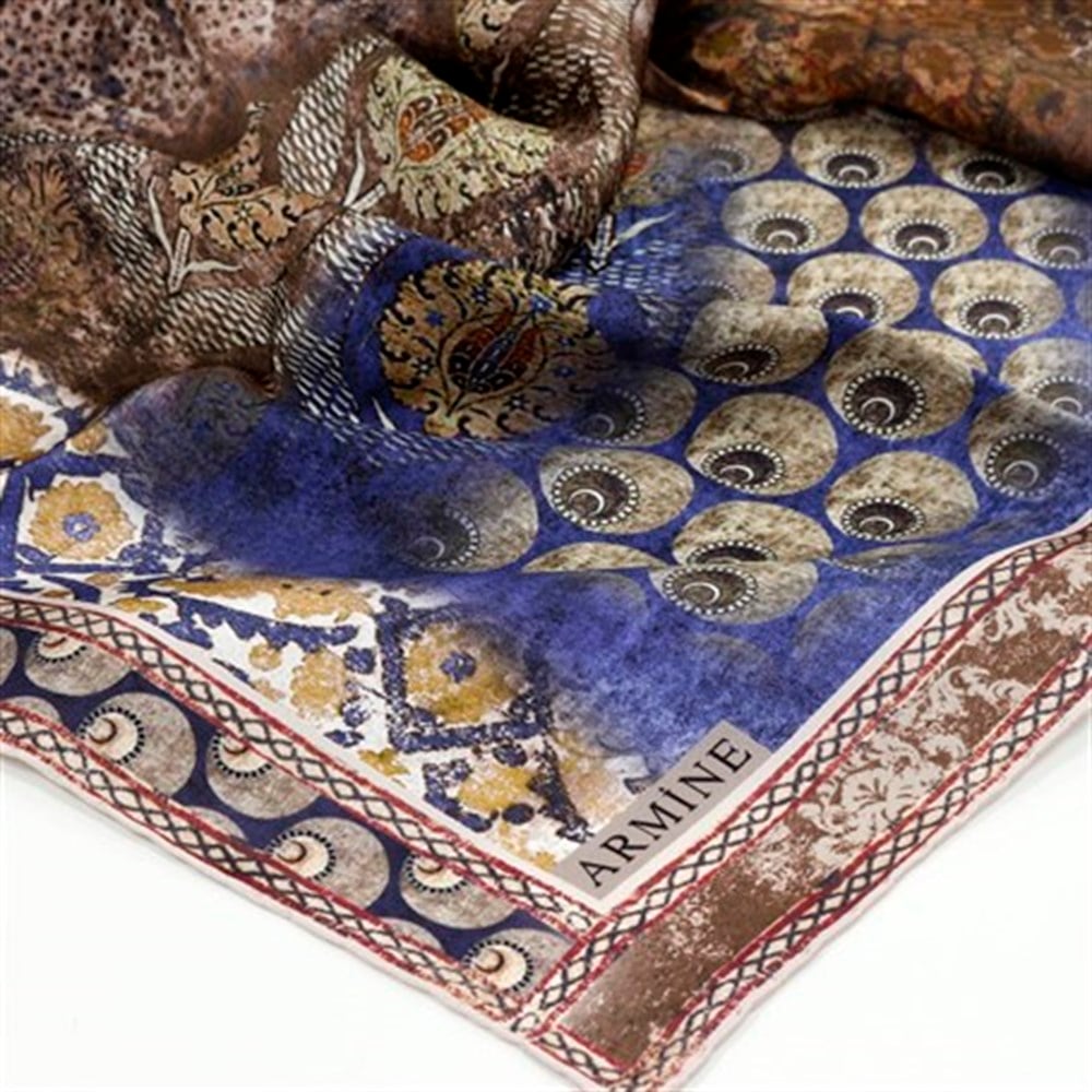 Armine Silk Scarf - 8216D 33 - Satin