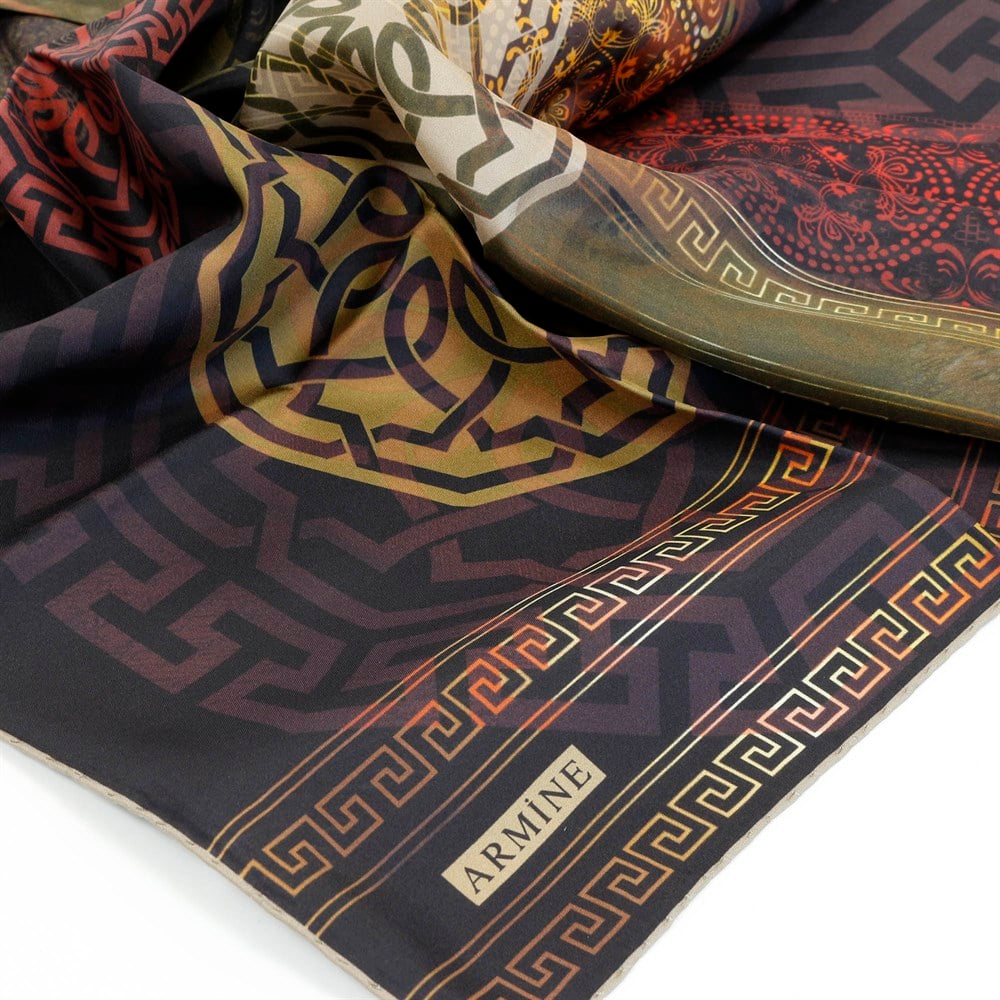 Armine Silk Scarf - 8245D 03 - Twill