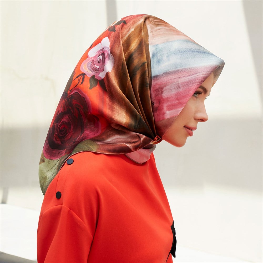 Armine İpek Eşarp 2019/2020 Sonbahar Kış - 8234D 09 - Sura