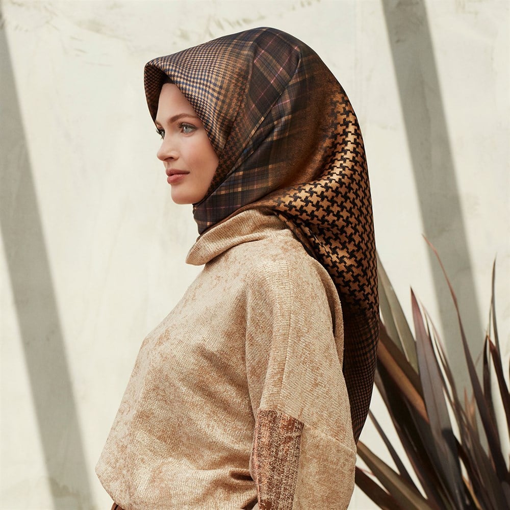 Armine İpek Eşarp 2019/2020 Sonbahar Kış - 8258D 09 - Sura