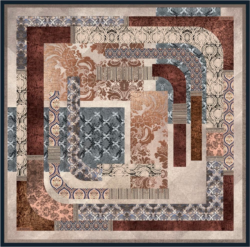 Armine İpek Eşarp 2019/2020 Sonbahar Kış - 8207D 05 - Sura