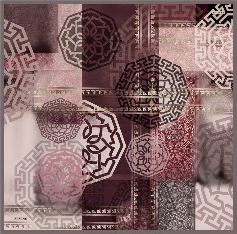Armine İpek Eşarp 2019/2020 Sonbahar Kış - 8245D 34 - Sura
