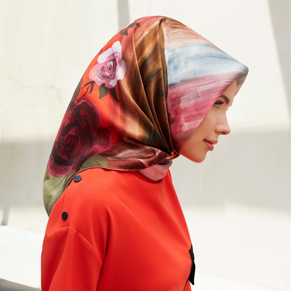 Armine İpek Eşarp 2019/2020 Sonbahar Kış - 8234D 09 - Sura