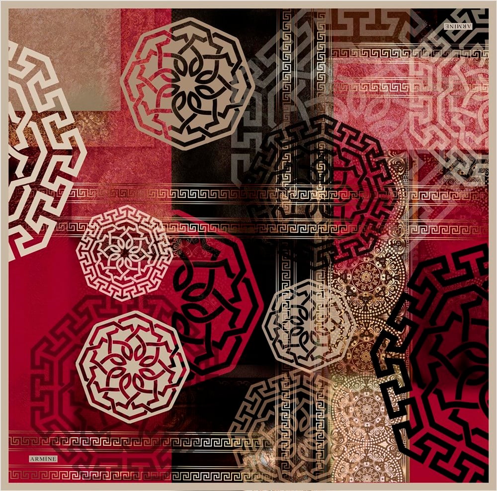 Armine İpek Eşarp 2019/2020 Sonbahar Kış - 8245D 40 - Sura