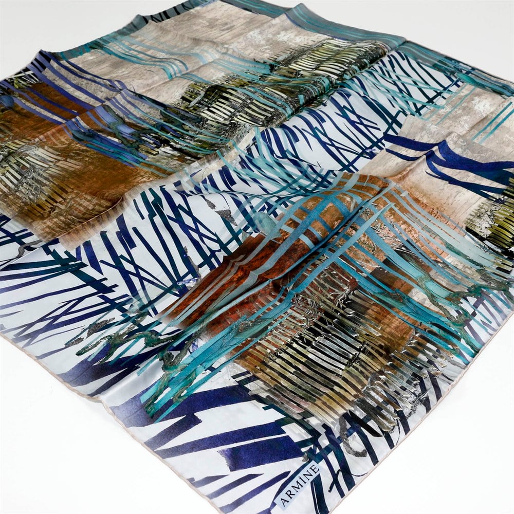 Armine Silk Scarf 2020 Spring-Summer - 8331D 03 - Satin
