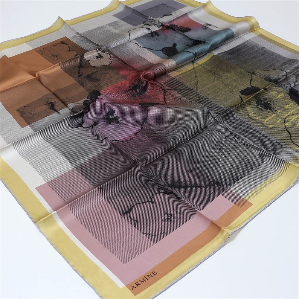 Armine İpek Eşarp 2020 İlkbahar-Yaz - 8349D 82 - Tivil