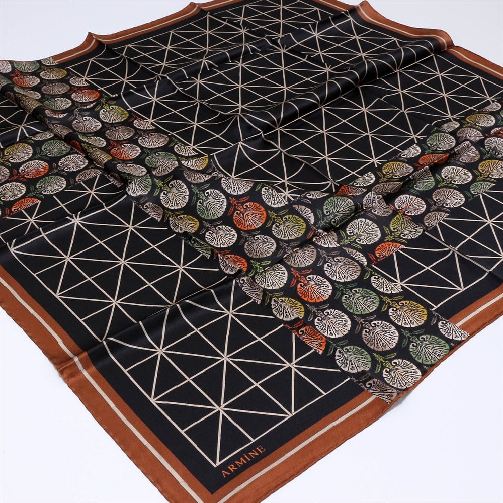 Armine İpek Eşarp 2020 İlkbahar-Yaz - 8313D 34 - Tivil