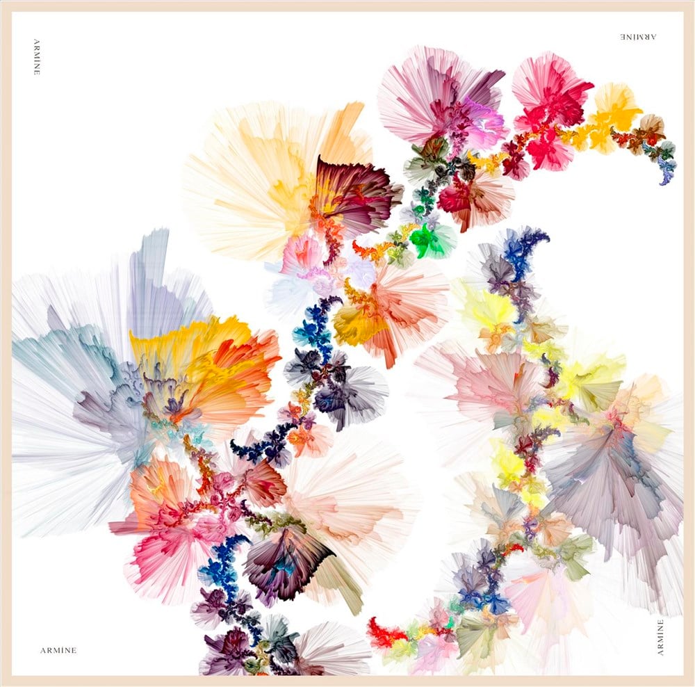 Armine İpek Eşarp 2020 İlkbahar-Yaz - 8337D 09 - Sura