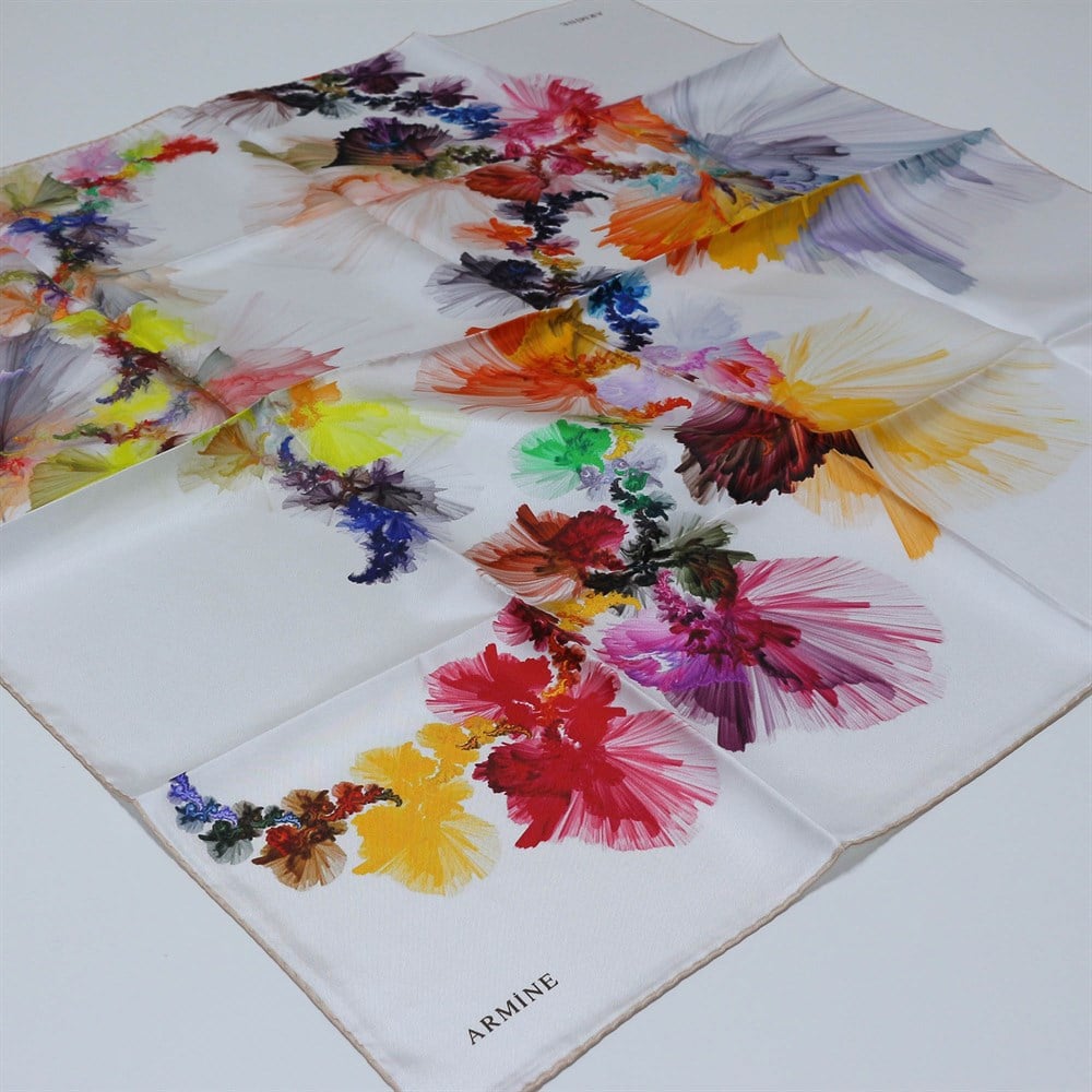 Armine İpek Eşarp 2020 İlkbahar-Yaz - 8337D 09 - Sura