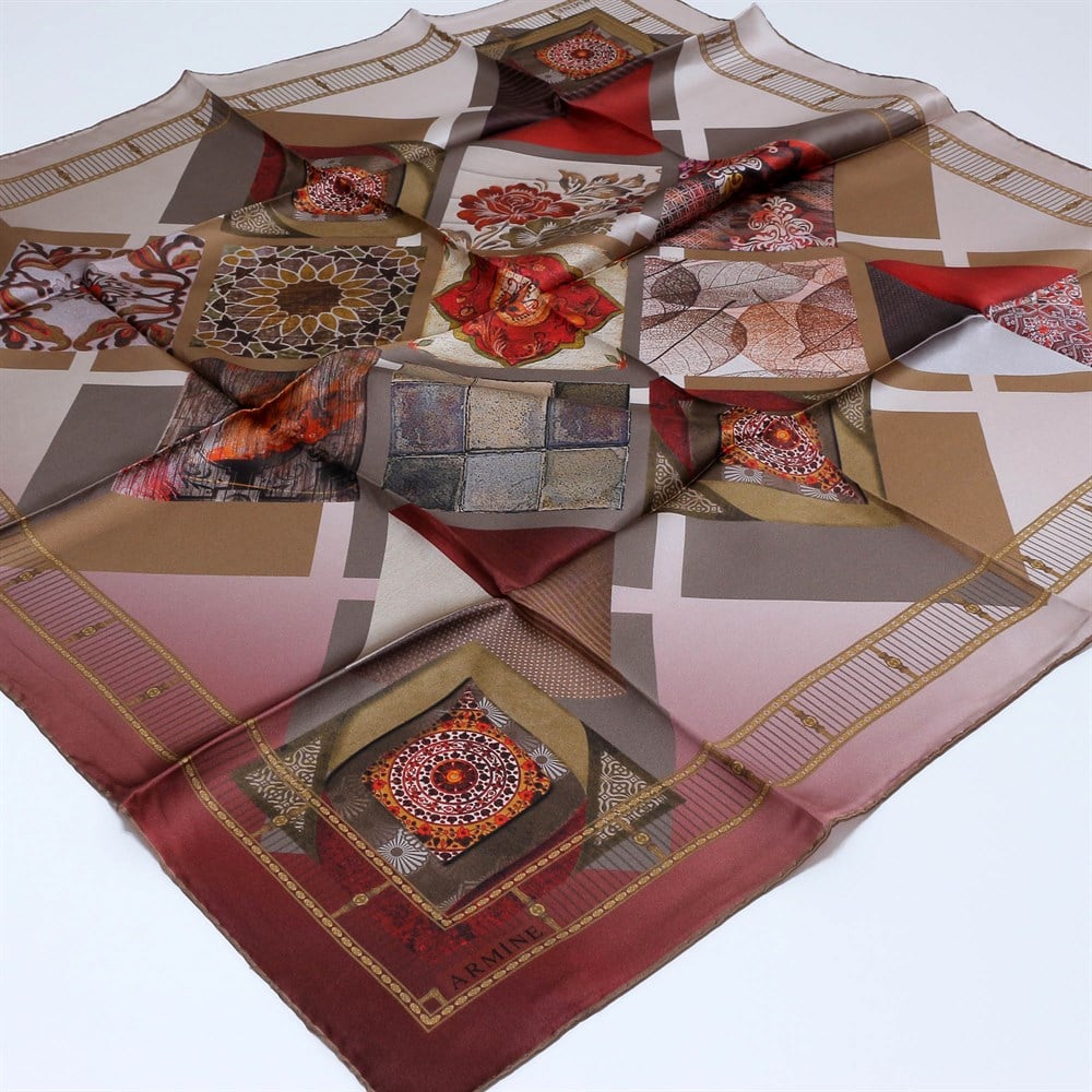 Armine İpek Eşarp 2020 İlkbahar-Yaz - 8312D 05 - Sura