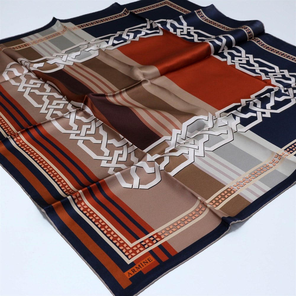 Armine İpek Eşarp 2020 İlkbahar-Yaz - 8334D 34 - Tivil