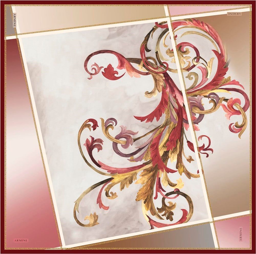 Armine İpek Eşarp 2020 İlkbahar-Yaz - 8327D 32 - Tivil