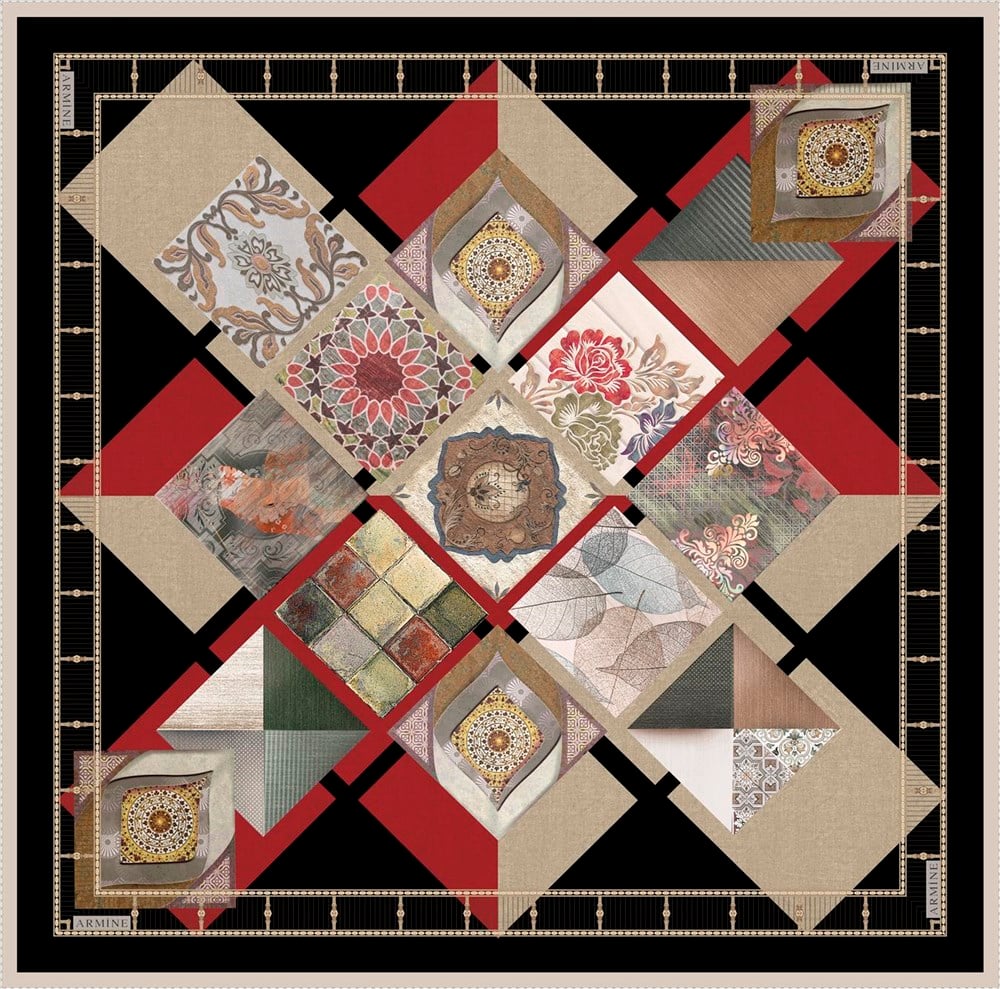 Armine İpek Eşarp 2020 İlkbahar-Yaz - 8312D 40 - Sura