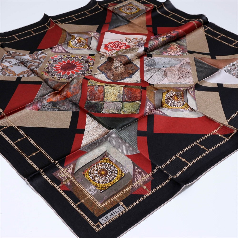 Armine İpek Eşarp 2020 İlkbahar-Yaz - 8312D 40 - Sura