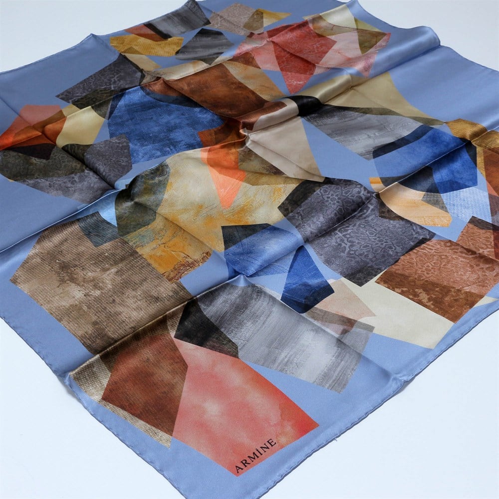 Armine İpek Eşarp 2020 İlkbahar-Yaz - 8315D 03 - Tivil