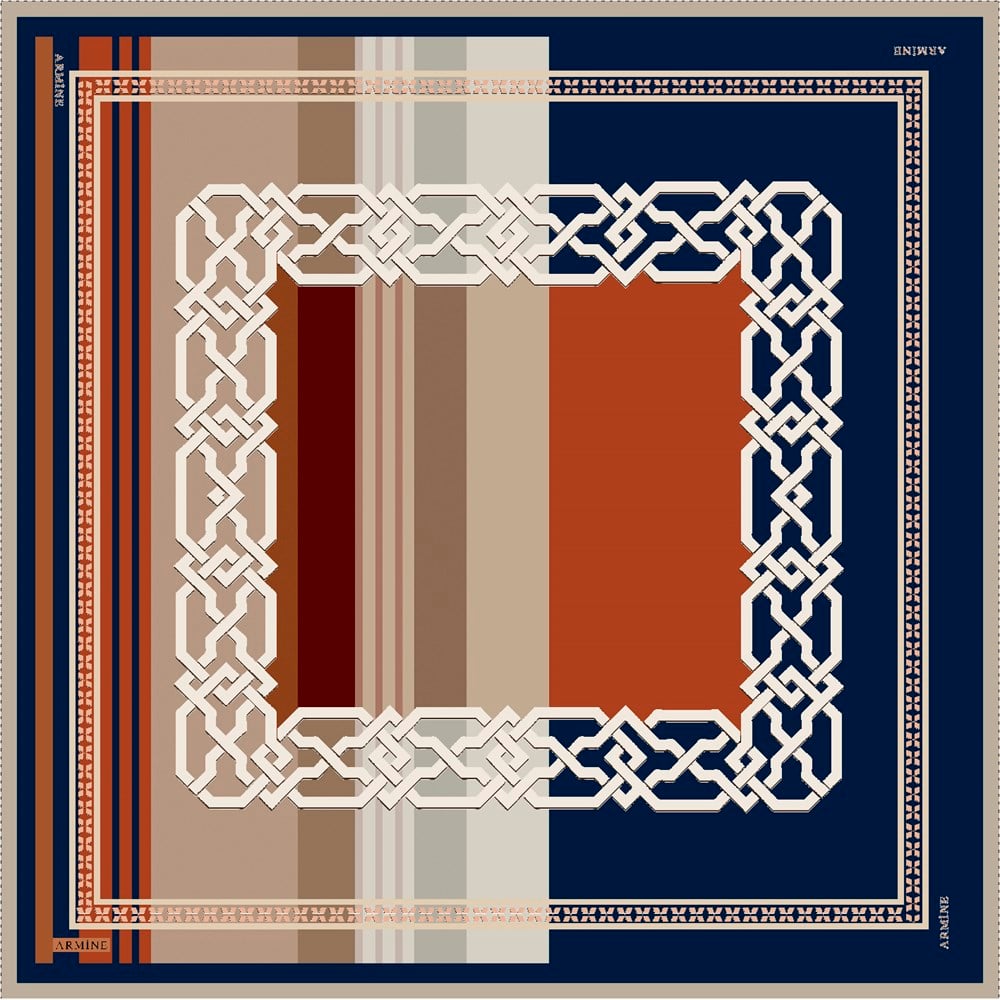 Armine İpek Eşarp 2020 İlkbahar-Yaz - 8334D 34 - Tivil