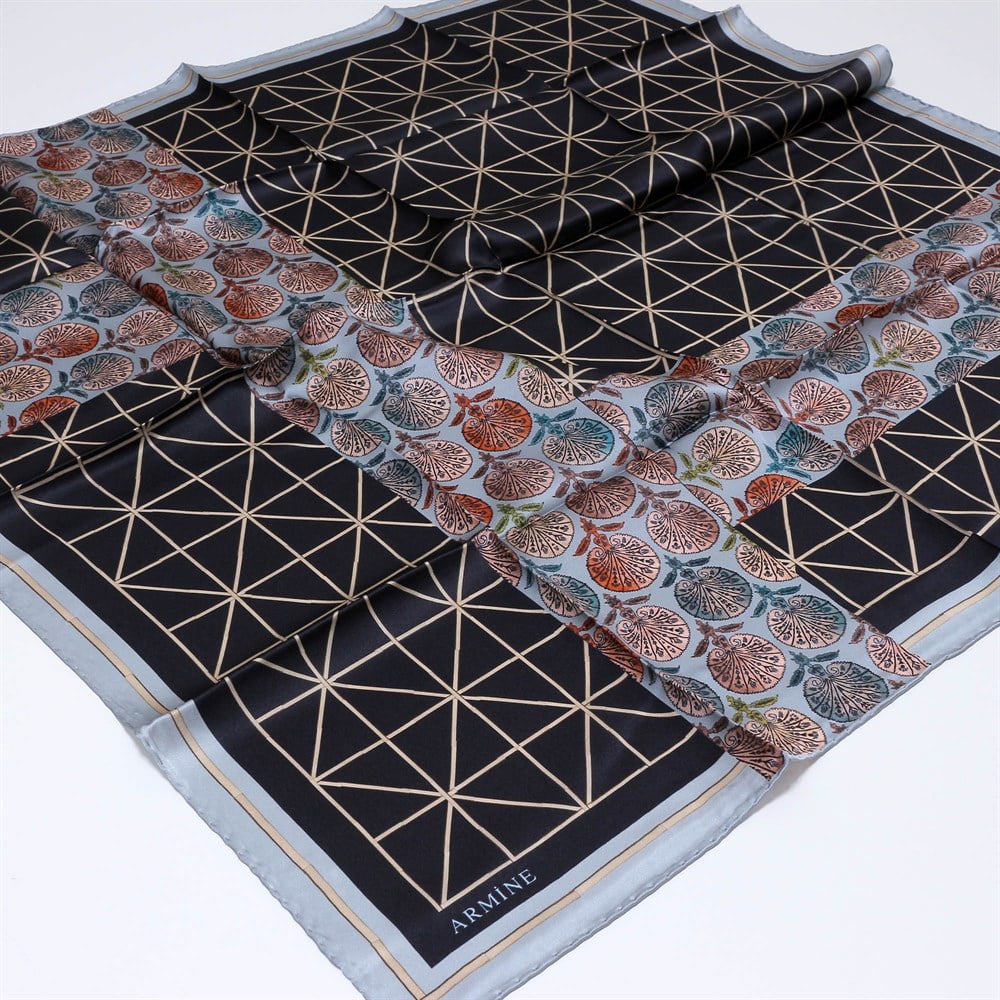 Armine İpek Eşarp 2020 İlkbahar-Yaz - 8313D 33 - Sura