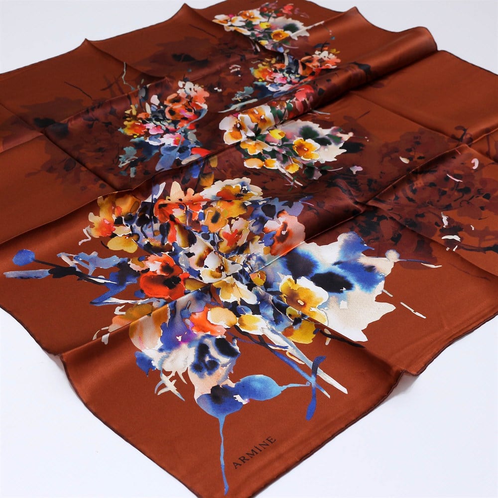 Armine İpek Eşarp 2020 İlkbahar-Yaz - 8321D 01 - Sura