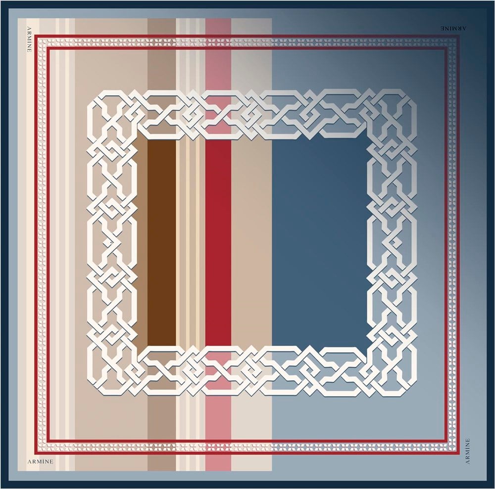 Armine İpek Eşarp 2020 İlkbahar-Yaz - 8334D 81 - Sura