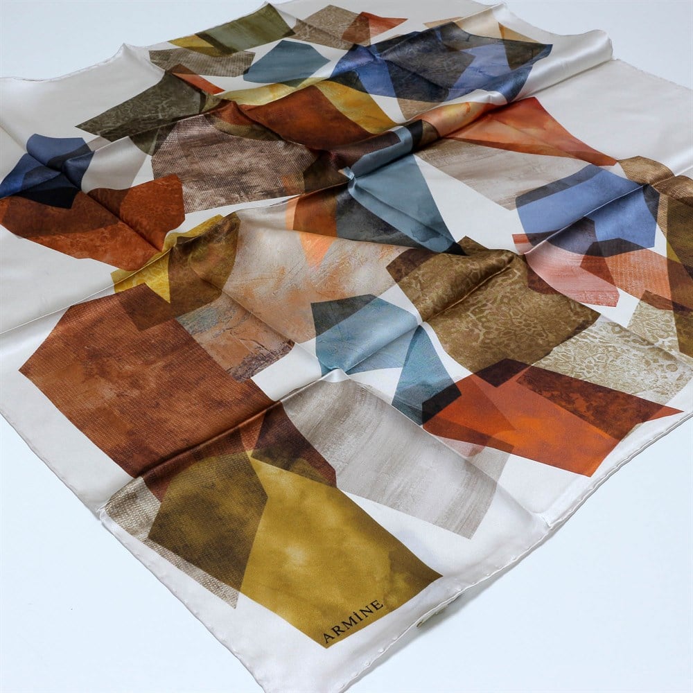 Armine İpek Eşarp 2020 İlkbahar-Yaz - 8315D 06 - Tivil